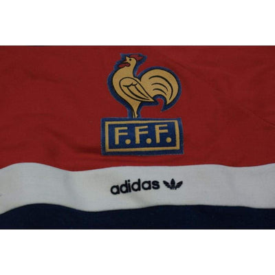 Pull de football vintage Equipe de France années 1990 - Adidas - Equipe de France