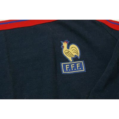 Pull de football vintage supporter Equipe de France années 1980 - Adidas - Equipe de France