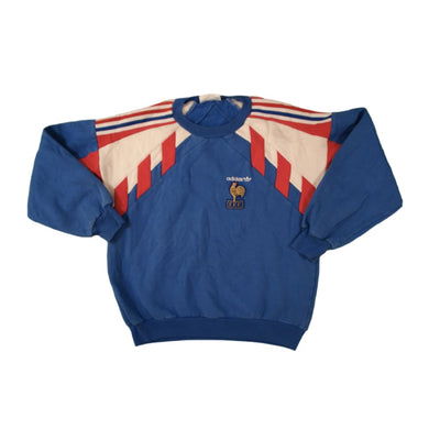 Pull équipe de France vintage supporter 1990-1991 - Adidas - Equipe de France