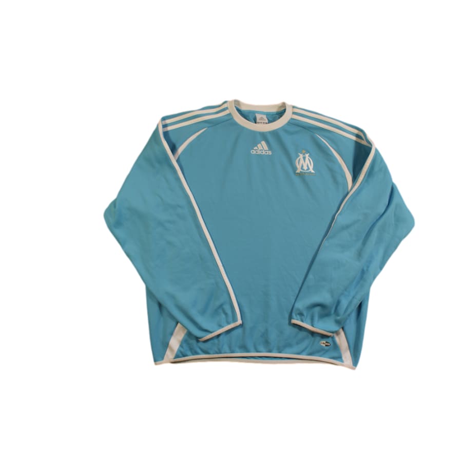 Pull foot rétro Marseille supporter années 2000 - Adidas - Olympique de Marseille