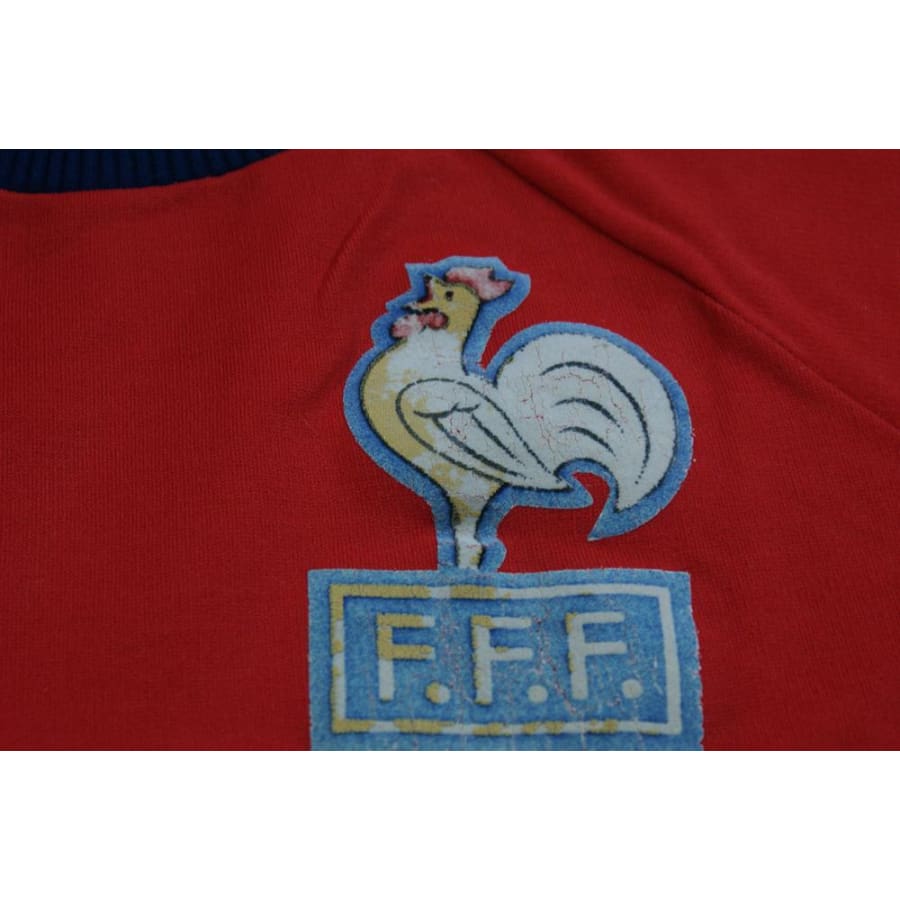 Pull football rétro équipe de France supporter années 1980 Pull football rétro équipe de France supporter années 1980