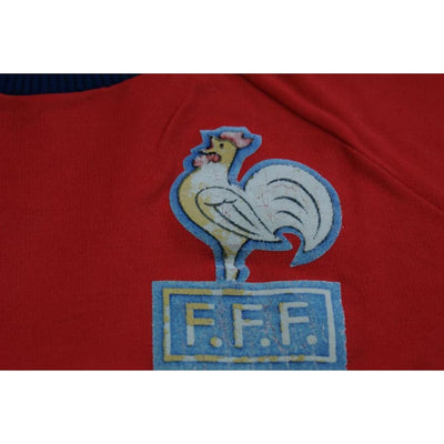 Pull football rétro équipe de France supporter années 1980 - Adidas - Equipe de France