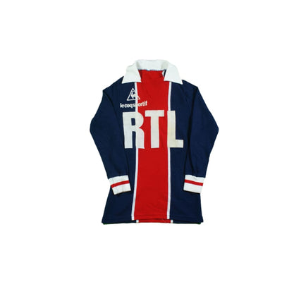 Pull PSG vintage supporter années 1980 - Le coq sportif - Paris Saint-Germain