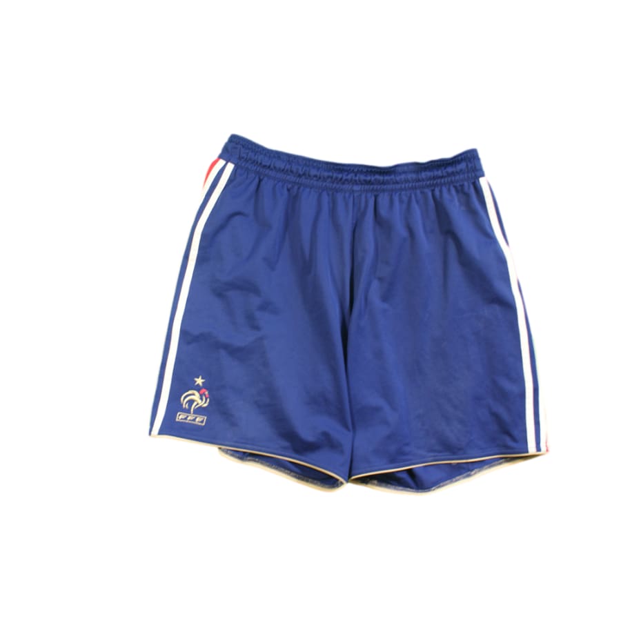 Short football vintage équipe de France domicile 2010-2011 - Adidas - Equipe de France