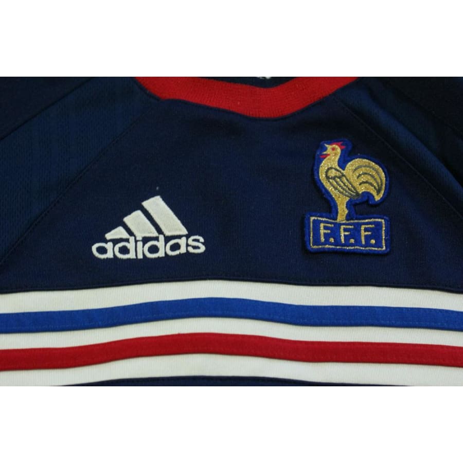 Sweat équipe de France vintage entraînement 1997-1998 - Adidas - Equipe de France