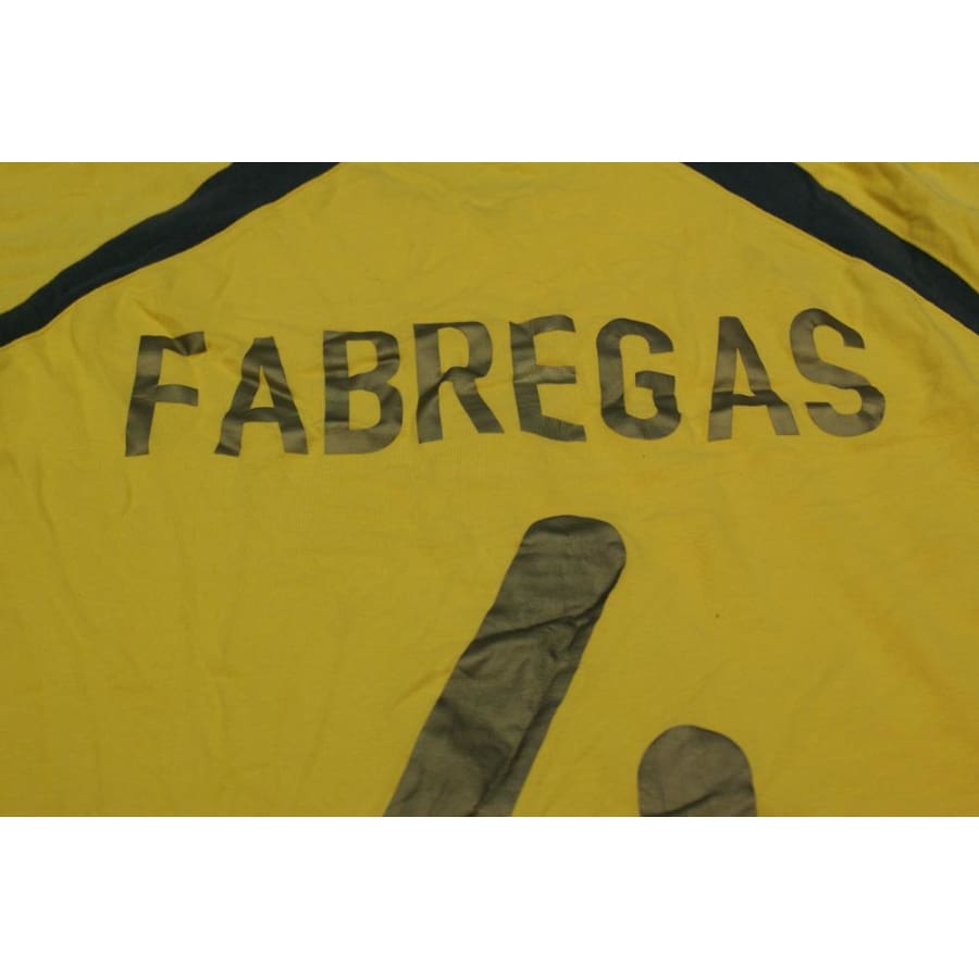 T-shirt de foot rétro supporter Arsenal FC N°4 FABREGAS années 2000 - Nike - Arsenal