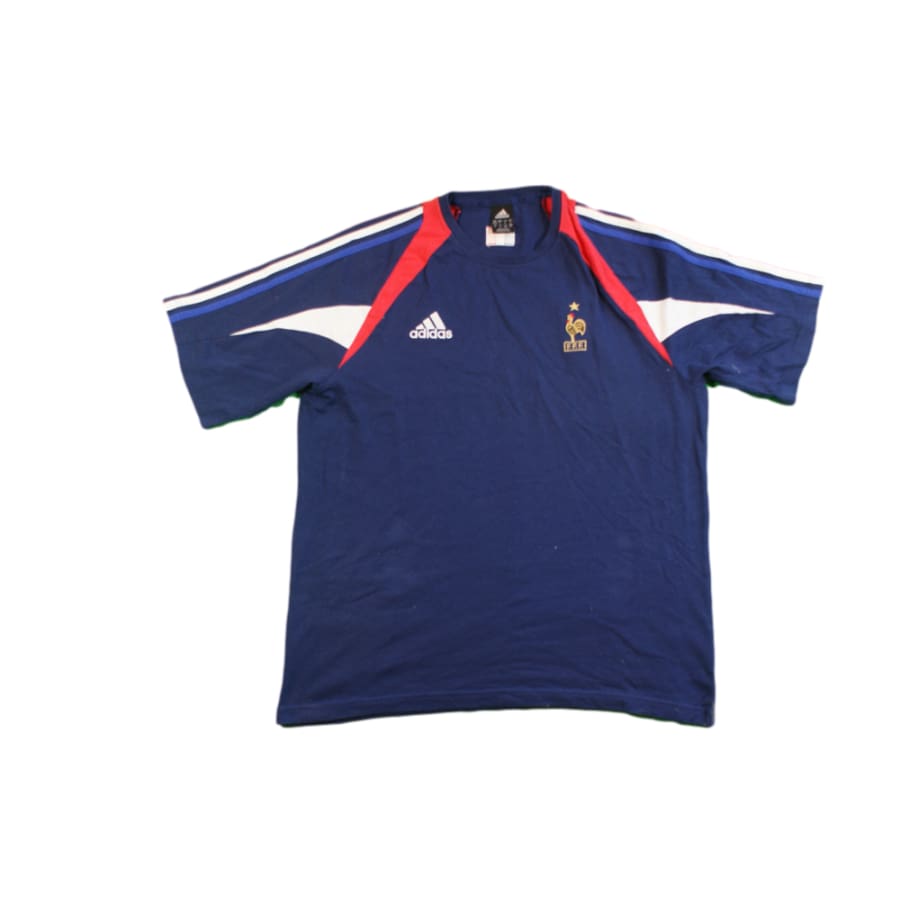 T-shirt foot rétro équipe de France supporter années 2000 - Adidas - Equipe de France