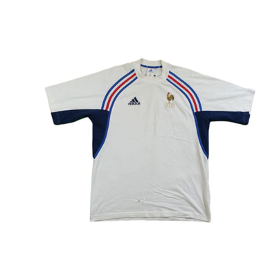 Tee-shirt foot vintage équipe de France supporter 1997-1998 - Adidas - Equipe de France